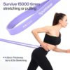 Resistance Bands for Working Out: Sportneer 5 Levels Pull Up Assistance Bands with Handles and Door Anchor - Resistance Band Set for Stretching, Powerlifting, Physical Therapy and Resistance Training - Image 3