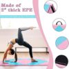 Max4out 8FT/10FT x 4FT 2'' Tri-fold Folding Exercise Mat, with Carrying Handles for For MMA, Martial Arts, Gymnastics,Yoga,Stretching,tumbling,Core Workouts, Home Gym Exercise Protective Flooring - Image 5