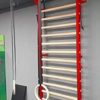 ARTIMEX Stall Bars Metal/Wood for Physical Therapy and Gymnastic - Used in Homes, Gyms, Clinics and Fitness Centers - 7 feet, 10 1/2 x 2 feet, 11 1/2 inches, Spartan Model, Code 277/red - Image 2