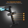 GYMAX Adjustable Sit up Bench, Folding Abdominal Training Slant Bench with Reserve Crunch Handle, Curved Decline Ab Bench for Home/Gym - Image 7