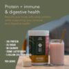 Pounamu Immune Defense Berry Coconut Protein Powder Blend | Grass-Fed, Free-Range New Zealand Whey Protein + Lactoferrin + Probiotics + Vitamins C & D for Immune and Digestive Health 14.4OZ - Image 3