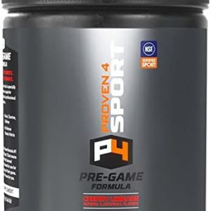 Proven4 Sport Cherry Limeade Pre Workout Powder for Men and Women with Creatine and Beta Alanine, NSF Certified Supplements for a Clean Pre Workout, 30 Servings