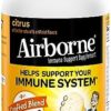 Airborne 1000mg Chewable Tablets with Zinc, Immune Support Supplement with Powerful Antioxidants Vitamins A C & E - 96 Tablets, Citrus Flavor - Image 17