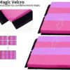 ZENOVA Gymnastics Mat 3'x6'x2''/ 4'x10'x2'' Foldable Tumbling Mat Exercise Mat for Home Aerobics Workout Fitness Gym Floor Mats - Image 5