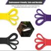 VEICK Resistance Bands for Working Out, Exercise Bands, Workout Bands, Pull Up Assistance Bands, Long Heavy Stretch Bands Set for Men and Women, Power Weight Gym at Home Fitness Equipment - Image 3