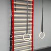 ARTIMEX Stall Bars Metal/Wood for Physical Therapy and Gymnastic - Used in Homes, Gyms, Clinics and Fitness Centers - 7 feet, 10 1/2 x 2 feet, 11 1/2 inches, Spartan Model, Code 277/red - Image 3