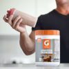Gatorade Whey Protein Powder, Chocolate, 22.4 Ounce (20 servings per canister, 20 grams of protein per serving) - Image 5