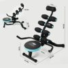 Multifunctional Workout Chair with Foam Roller for Core & Abdominal Strength Training,Back Relax Back Stretching 360° Rotating Seat - Image 8