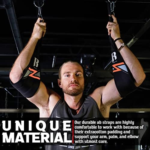 Hanging Abs Strap - Abdominal Slings - Hanging Ab Straps - Hanging Straps - Abs Pull Up Straps - Sit Up Straps - Hanging Ab Strap - Ab Sling Straps - Abs Sling Straps - Hanging Bar For Exercise - Image 4