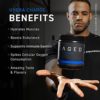 Electrolytes, Kaged Hydra-Charge Premium Electrolyte Powder, Hydration Electrolyte Powder, Pre Workout, Post Workout, Intra Workout, Fruit Punch, 60 Servings - Image 3