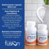 Bariatric Fusion One Per Day Bariatric Multivitamin with Iron | Easy to Swallow Capsule | Vitamin for Bariatric Surgery Patients | Gastric Bypass and Sleeve Gastrectomy | 30 Count | 1 Month Supply - Image 3