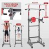 RELIFE REBUILD YOUR LIFE Power Tower Pull Up Bar Station Workout Dip Station for Home Gym Strength Training Fitness Equipment Newer Version - Image 7