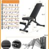 BARWING 90° Adjustable Weight Bench Workout Bench, 800 LB Heavy Duty Incline Decline Bench for Home Gym, Easy Assembly Foldable Training Lifting Bench, Ultra Short Gap 2023 New Version - Image 7