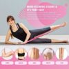 Pull Up Resistance Bands for Women, Thicken Pink Pull Up Assistance Exercise Bands with Training Poster, Resistance Bands for Working Out, Stretching, Powerlifting and Physical Therapy(Home Gym) - Image 5