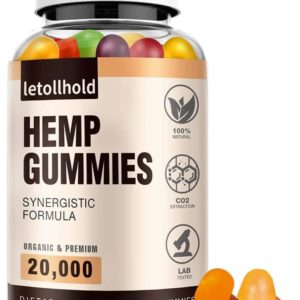 Natural Hemp Gummies Advanced Extra Strength - High Potency Gummy Cbdmd Cbdfx CBS CDB Bear Adults - Low Sugar Candy Zero ÇBD Oil