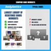 Bodylastics Resistance Band Set - Resistance Bands with Handles, Ankle Straps, Door Anchor, Carry Bag - Heavy-Duty Stretch Exercise Bands -Patented Clips and Snap Reduction Tech -Fitness Workout Bands - Image 6