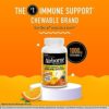 Airborne 1000mg Chewable Tablets with Zinc, Immune Support Supplement with Powerful Antioxidants Vitamins A C & E - 96 Tablets, Citrus Flavor - Image 2