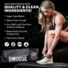 DMoose Creatine Monohydrate Powder for Men & Women - Increase Muscle Gain & Boost Stamina - 100% Pure & Vegan, Fast Absorption, Unflavored, 300g - Creatine Supplement to Enhance Gym Performance - Image 4