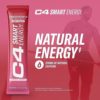 C4 Smart Energy Powder Stick Packs - Sugar Free Performance Fuel & Nootropic Brain Booster, Coffee Substitute or Alternative | Strawberry Watermelon - 14 Count - Image 5