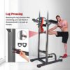RELIFE REBUILD YOUR LIFE Power Tower Pull Up Bar Station Workout Dip Station for Home Gym Strength Training Fitness Equipment Newer Version - Image 4