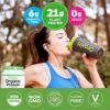 Orgain Organic Vegan Protein Powder, Creamy Chocolate Fudge - 21g Plant Based Protein, Gluten Free, Dairy Free, Lactose Free, Soy Free, No Sugar Added, Kosher, For Smoothies & Shakes - 1.02lb - Image 3