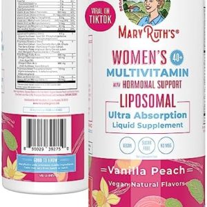 MaryRuth's Vitamin Drop for Women 40+ | Sugar Free Multivitamin Liquid | Immune Support Supplement | Mood Balance | Vegan | Non-GMO | 15.22 Fl Oz