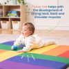 ECR4Kids SoftZone Turning Tiles Activity Mat, Folding Playmat, Assorted - Image 4