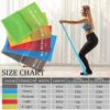 5 Pcs Professional Resistance Bands. Latex-Free, Elastic Band, Work Out Bands, Stretch Bands for Working Out Women or Men, Exercise Bands Set for Physical Therapy, Yoga, Pilates - Image 2