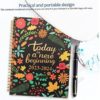 GRIRIW Notebook Work Notepad Binder Notebook Workout Notebook Daily Schedule Notepad Planning Notebook Work Schedule Book Workout Agenda Notepad Fitness Plan for Women Workout Planner A5 - Image 6