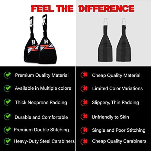 Hanging Abs Strap - Abdominal Slings - Hanging Ab Straps - Hanging Straps - Abs Pull Up Straps - Sit Up Straps - Hanging Ab Strap - Ab Sling Straps - Abs Sling Straps - Hanging Bar For Exercise - Image 3