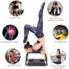 WYNDD Yoga Chair Body Headstand Bench for Practice Head Stand Shoulder Stand Handstand and Various Yoga Poses Perfect for Both Beginner 55 * 43 * 36 cm - Image 5