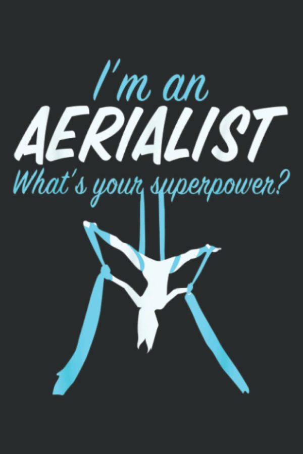 Aerial Silks Dancer Aerialist Air Yoga Acrobatics Women Gift: Lined Journal & Diary for Writing & Notes for Girls and Women, Memo Diary Subject Notebooks Planner, 6"x9"