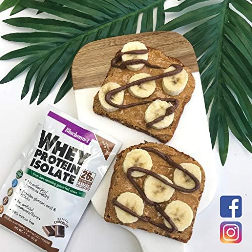 BlueBonnet Nutrition Whey Protein Isolate Powder From Grass Fed Cows, 26g of Protein, No Sugar Added, Gluten & Soy free, kosher Dairy, 2 Lbs, 28 Servings, French Vanilla Flavor - Image 2