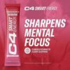 C4 Smart Energy Powder Stick Packs - Sugar Free Performance Fuel & Nootropic Brain Booster, Coffee Substitute or Alternative | Strawberry Watermelon - 14 Count - Image 4
