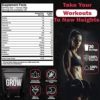 Xwerks Grow: Whey Protein Isolate Powder - Keto-Friendly - Soy & Gluten-Free - Nutrition Muscle Shake - 25g - 30 Servings for Optimum Strength Fitness - Easy-Digesting - Grass-Fed - Chocolate Flavor - Image 4