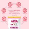Designer Wellness, Aria, Women's Wellness Low Calorie Vanilla Protein Powder with Biotin, Vitamin C and Organic Aloe, Vanilla Blossom, 1.85 Pound - Image 7
