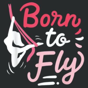 Aerial Yoga Born to Fly Fitness Aerial Silk Dancer Asana: Lined Journal & Diary for Writing & Notes for Girls and Women, Memo Diary Subject Notebooks Planner, 6"x9"