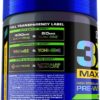 USN 3XT Max Energy Pre-Workout Supplement Powder for Energy, Endurance, and Pump, Preworkout Drink Mix, Nitric Oxide, Citrulline, Caffeine, Zero Creatine, Green Apple (30 Servings) - Image 2