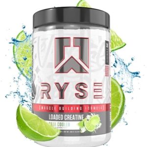 Ryse Element Series Loaded Creatine | Muscle Building Formula | 3 Forms of Creatine + Electrolytes, Betaine Anhydrous, & Peak ATP | 30 Servings (Baja Cooler)