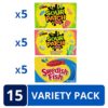 SOUR PATCH KIDS Original Candy, SOUR PATCH KIDS Watermelon Candy & SWEDISH FISH Candy Variety Pack, Halloween Candy, 15 Movie Theater Candy Boxes - Image 2
