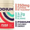Podium Nutrition, Fuse Pre Workout Powder, Peach Mango, 30 Servings, Beta Alanine and Caffeine for Energy, Gluten Free, Soy Free, Dairy Free - Image 4