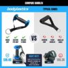 Bodylastics Resistance Band Set - Resistance Bands with Handles, Ankle Straps, Door Anchor, Carry Bag - Heavy-Duty Stretch Exercise Bands -Patented Clips and Snap Reduction Tech -Fitness Workout Bands - Image 3