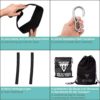 PULLUP & DIP Ab Straps, Premium Abdominal Slings for Abdominal Training, Padded Workout Straps for Crunches, Hanging, Leg Raise, Set of 2 Ab Slings for Pull-Up and Chin-Up Bar - Image 5