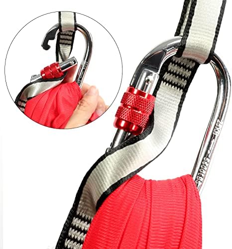 KUAFU Yoga Stand with Yoga Swing Inversion Portable Stand Yoga Frame Yoga Sling Inversion Equipment Steel Silvery for Indoor and Outdoor Triangle Structure - Image 6