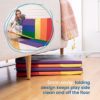 ECR4Kids SoftZone Turning Tiles Activity Mat, Folding Playmat, Assorted - Image 5