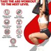 YAGHZU Hanging Ab Straps for Pull Up Bar for Core Strength and Abdominal Workout - Ab Sling Straps for Hanging Exercises, Pull Up Straps for Men and Women, Premium Hanging Straps for Knee and Leg Raises - Padded Arm Support Ab Slings for Ab Workout - Image 2