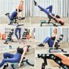 Multifunctional Workout Chair with Foam Roller for Core & Abdominal Strength Training,Back Relax Back Stretching 360° Rotating Seat - Image 7