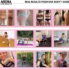 Arena Strength Fabric Booty Bands - Fabric Exercise Bands for Legs and Butt | Fabric Resistance Bands | Hip Resistance Bands with Workout Guide and Carry Case - Image 6