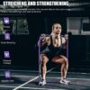 VEICK Resistance Bands for Working Out, Exercise Bands, Workout Bands, Pull Up Assistance Bands, Long Heavy Stretch Bands Set for Men and Women, Power Weight Gym at Home Fitness Equipment - Image 5