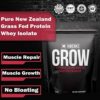 Xwerks Grow: Whey Protein Isolate Powder - Keto-Friendly - Soy & Gluten-Free - Nutrition Muscle Shake - 25g - 30 Servings for Optimum Strength Fitness - Easy-Digesting - Grass-Fed - Chocolate Flavor - Image 3